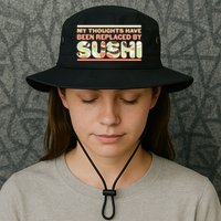 Funny My Thoughts Have Been Replaced By Sushi Bucket Hat