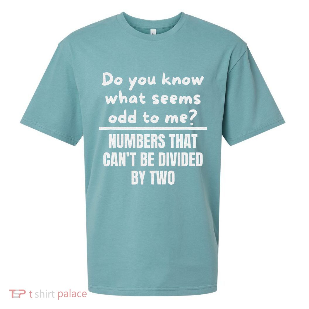 Funny Math Teacher Joke Fun Best Math Quotes Sueded Cloud Jersey T-Shirt