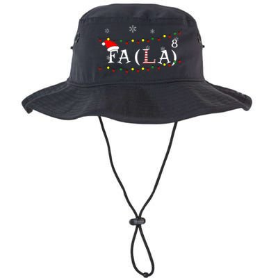 Funny Math Teacher Student Christmas Math Fa La Xmas 2021 Legacy Cool Fit Booney Bucket Hat