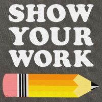 Funny Math Teacher Show Your Work Cotton Canvas Backpack