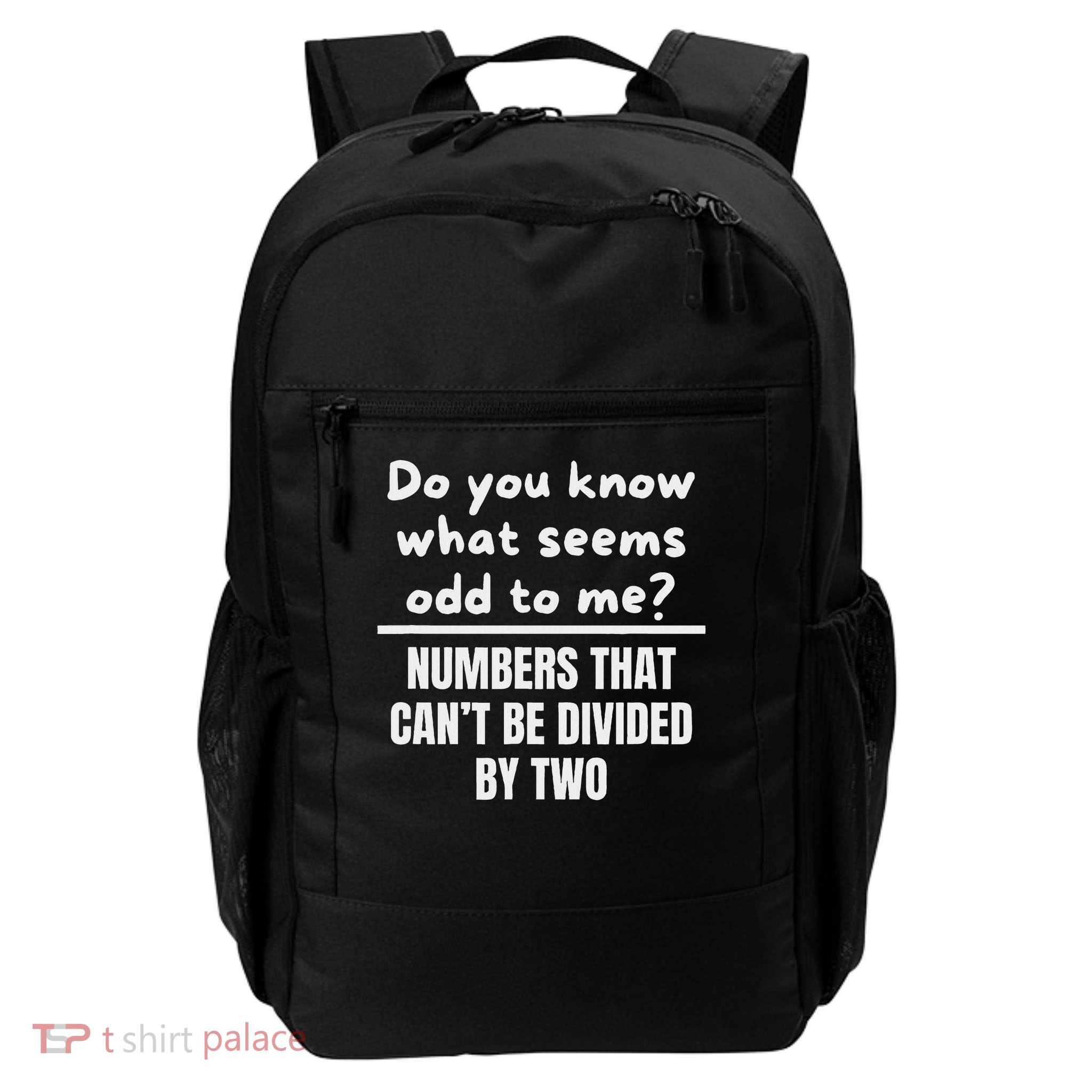 Funny Math Teacher Jokes Daily Commute Backpack