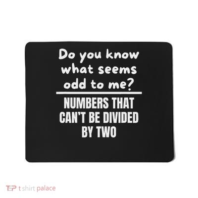 Funny Math Teacher Jokes Mousepad