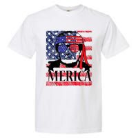 Funny Merica Trump 4th Of July Garment-Dyed Heavyweight T-Shirt