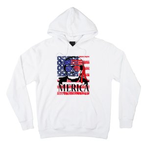 Funny Merica Trump 4th Of July Hoodie