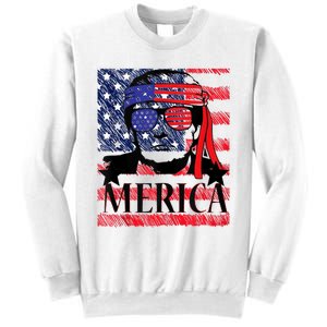 Funny Merica Trump 4th Of July Sweatshirt