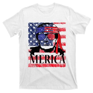 Funny Merica Trump 4th Of July T-Shirt