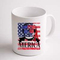 Funny Merica Trump 4th Of July Coffee Mug