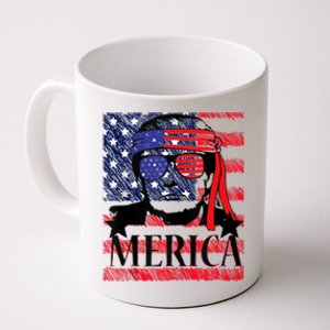 Funny Merica Trump 4th Of July Coffee Mug