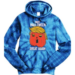 Funny Make This Halloween Great Again With Donald Trump Gift Tie Dye Hoodie