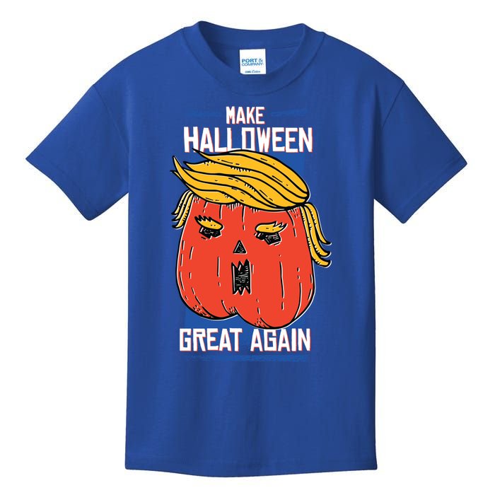 Funny Make This Halloween Great Again With Donald Trump Gift Kids T-Shirt