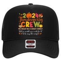 Family Matching Thanksgiving 2024 Thanksgiving Crew Turkey High Crown Mesh Back Trucker Hat