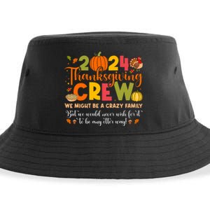 Family Matching Thanksgiving 2024 Thanksgiving Crew Turkey Sustainable Bucket Hat