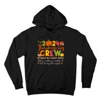 Family Matching Thanksgiving 2024 Thanksgiving Crew Turkey Tall Hoodie