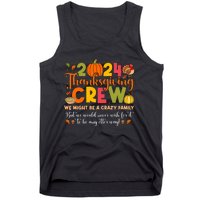 Family Matching Thanksgiving 2024 Thanksgiving Crew Turkey Tank Top