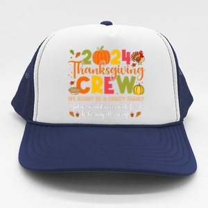 Family Matching Thanksgiving 2024 Thanksgiving Crew Turkey Trucker Hat