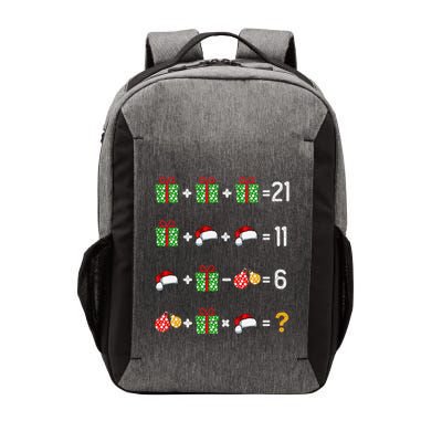 Funny Math Teacher Order Of Operations Quiz Xmas Vector Backpack