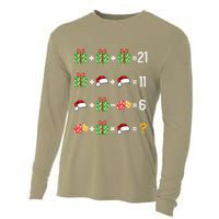 Funny Math Teacher Order Of Operations Quiz Xmas Cooling Performance Long Sleeve Crew