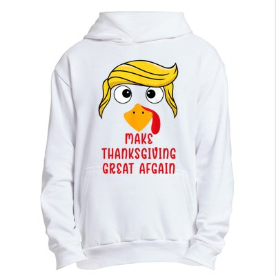 Funny Make Thanksgiving Great Again Trump Turkey Urban Pullover Hoodie