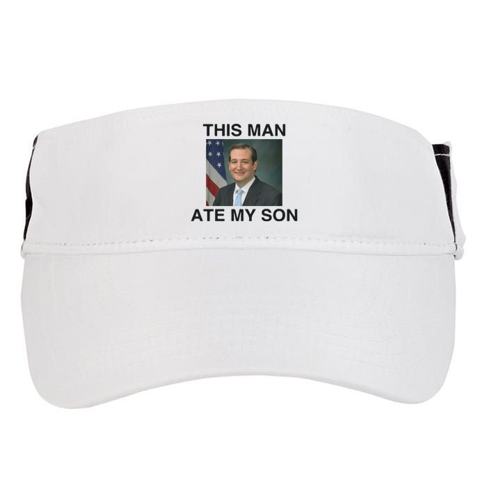 Funny Meme Ted Cruz This Man Ate My Son Parody Adult Drive Performance Visor