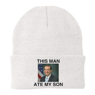 Funny Meme Ted Cruz This Man Ate My Son Parody Knit Cap Winter Beanie