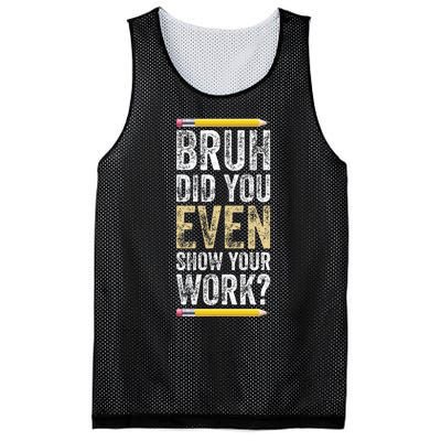 Funny Math Teacher Joke Fun Best Math Quotes Mesh Reversible Basketball Jersey Tank