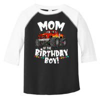 Funny Monster Truck Mom Of The Birthday Boy Gift For Her Toddler Fine Jersey T-Shirt