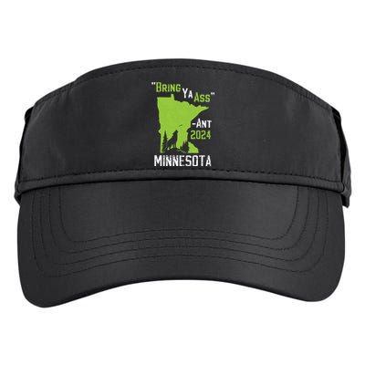 Funny Minnesota Timberwolves Adult Drive Performance Visor