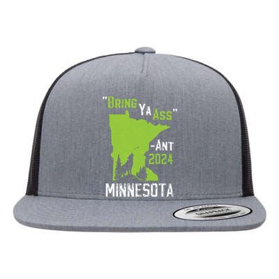 Funny Minnesota Timberwolves Flat Bill Trucker Hat