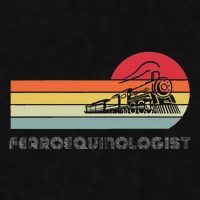 Ferroequinologist Model Train Enthusiast Railroading Railfan Ladies PosiCharge Tri-Blend Wicking Tank