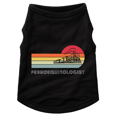Ferroequinologist Model Train Enthusiast Railroading Railfan Doggie Tank
