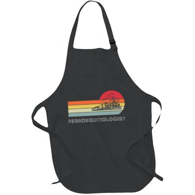 Ferroequinologist Model Train Enthusiast Railroading Railfan Apron
