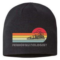 Ferroequinologist Model Train Enthusiast Railroading Railfan Sustainable Beanie