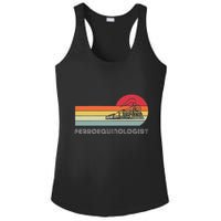 Ferroequinologist Model Train Enthusiast Railroading Railfan Ladies PosiCharge Competitor Racerback Tank