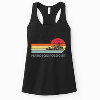 Ferroequinologist Model Train Enthusiast Railroading Railfan Womens Tank Top