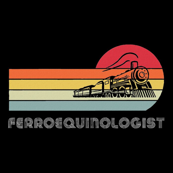 Ferroequinologist Model Train Enthusiast Railroading Railfan Baby Bodysuit