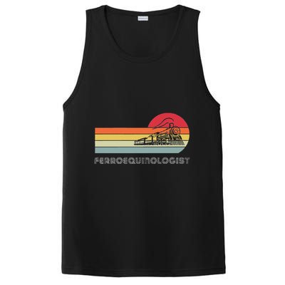 Ferroequinologist Model Train Enthusiast Railroading Railfan PosiCharge Competitor Tank