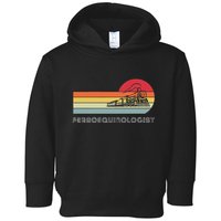 Ferroequinologist Model Train Enthusiast Railroading Railfan Toddler Hoodie