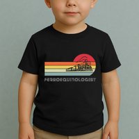 Ferroequinologist Model Train Enthusiast Railroading Railfan Toddler T-Shirt