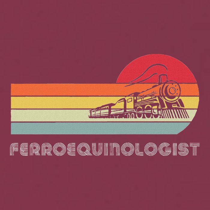 Ferroequinologist Model Train Enthusiast Railroading Railfan 16oz Travel Tumbler