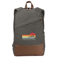 Ferroequinologist Model Train Enthusiast Railroading Railfan Cotton Canvas Backpack