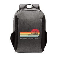 Ferroequinologist Model Train Enthusiast Railroading Railfan Vector Backpack