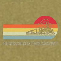 Ferroequinologist Model Train Enthusiast Railroading Railfan Garment-Dyed Women's Muscle Tee