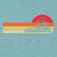 Ferroequinologist Model Train Enthusiast Railroading Railfan Sueded Cloud Jersey T-Shirt