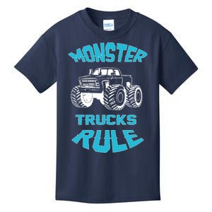 Funny Monster Truck Rule Gift Kids T-Shirt