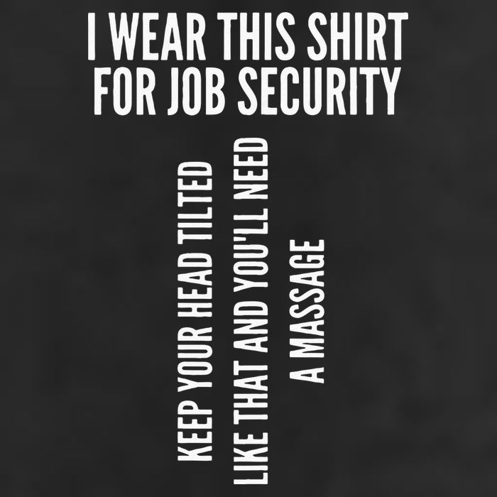 Funny Massage Therapist Gift Spa Therapy Job Security Hat