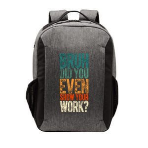 Funny Math Teacher Joke Fun Best Math Quotes Vector Backpack