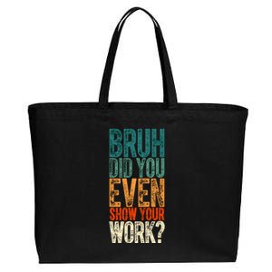 Funny Math Teacher Joke Fun Best Math Quotes Cotton Canvas Jumbo Tote