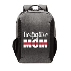 Firefighter Mom Thin Red Line Mother Proud Fire Mom Gift Vector Backpack