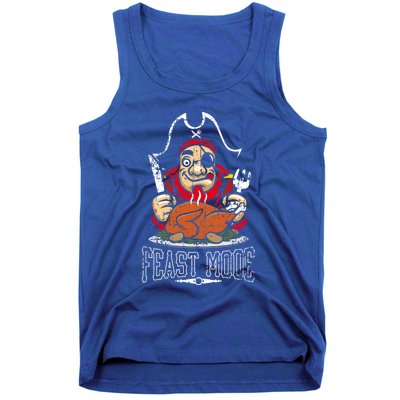 Feast Mode Thanksgiving Pirate Funny Gift Tank Top