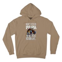 Funny MONSTER TRUCK PAPA Like Normal Dad But Wheelie Cool Hoodie